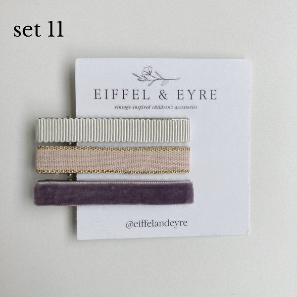 Holiday Collection | Festive Hair Clip Set