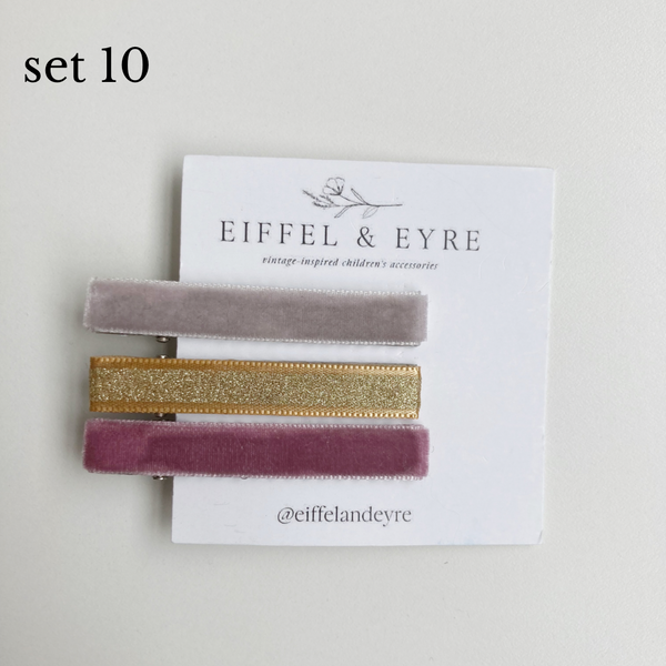 Holiday Collection | Festive Hair Clip Set