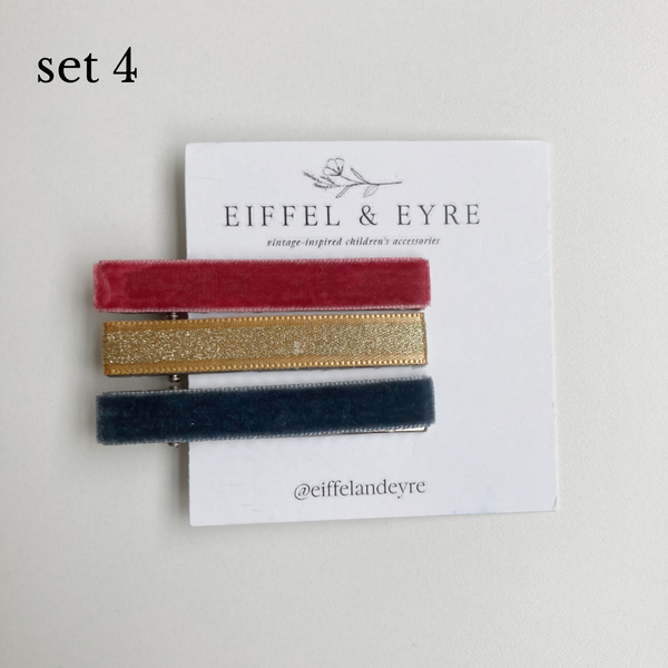 Holiday Collection | Festive Hair Clip Set