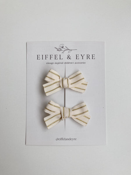 Holiday Collection | Festive Ribbon Clips